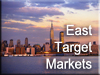 nyc skyline - click to see a list of metros and contacts for the east target markets